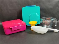Omiebox Lunch Boxes with Thermos & Baking Supplies