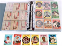 1959 TOPPS BASEBALL PARTIAL COMPLETE SET (483/572)