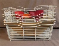 6 10 inch deep wire drawers