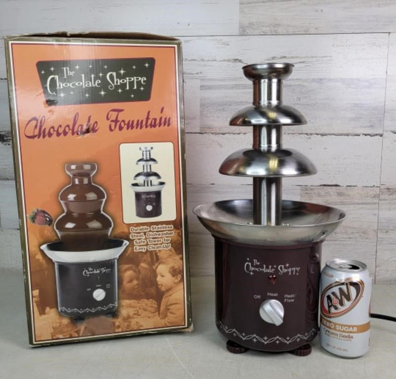 The Chocolate Shoppe Chocolate Fountain Works