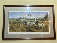 Framed Windswept Fields by Bruce Langton