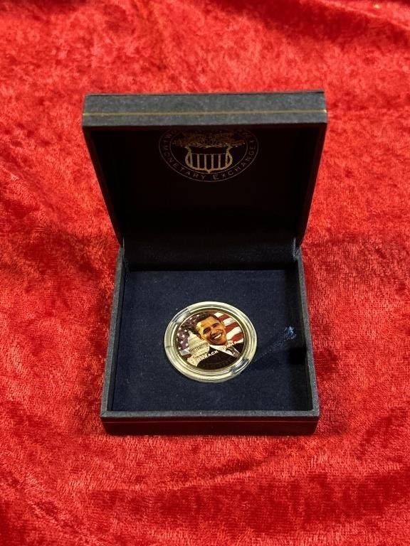 Barack Obama Gold $1 Coin World Reserve