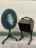 Tilt Top Table & Sewing Stand