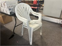 Pair Of Plastic Patio Chairs