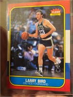 1986-1987 fleer Larry bird #9 ex