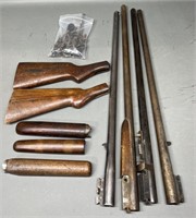 4 Single Shot Shotgun Barrels & Parts