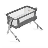 Dream On Me Skylar Bassinet in Grey - Portable