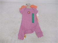 4-Pc Pekkle Babies 18M Set, Short Sleeve Bodysuits