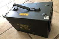 Metal Ammo Box 5 3/4"x7 1/4"x11"