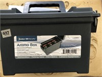 Plastic Bunker Hill Ammo Box 4"x7"x9 1/2"