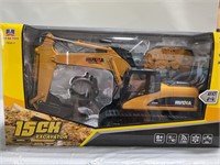 Remote control excavator toy