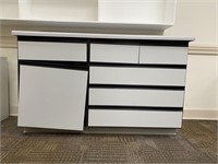 Storage Cabinet With Laminate Counter Top -61-1/2"