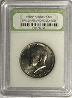 1980 Kennedy 50c uncirculated Mint