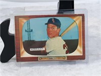 Qty (4) 1955 Bowman Baseball Cards