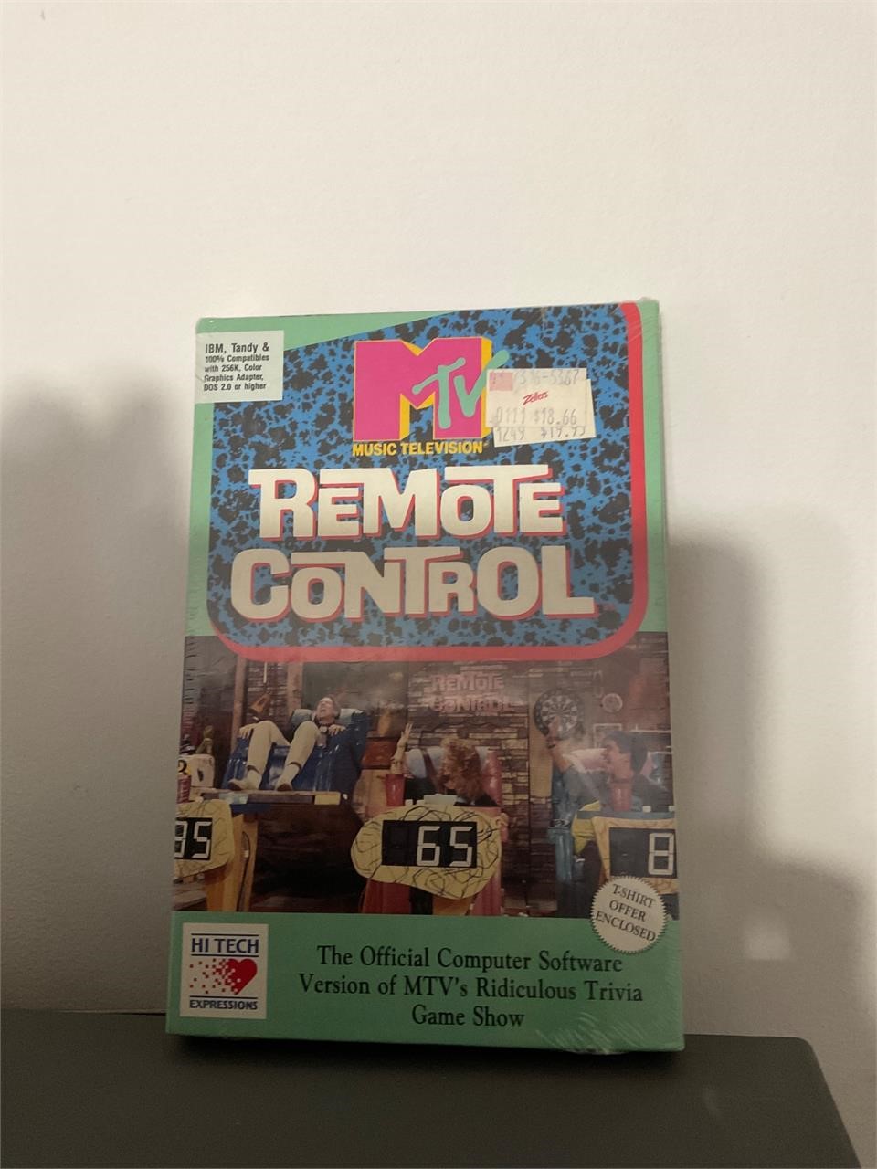 Sealed 1989 MTV remote control video game