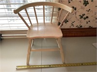 Small white chair