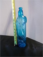 vintage clear blue depression Virgin Mary