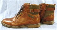 STEVE MADDEN MENS BROWN ANKLE BOOTS SIZE 10.5