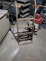 Vintage feed mill cart