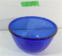 Cobalt Blue Bowl - Made in France - 7" dia