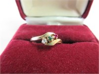 Ladies 14Kt  Gold  and Gemstone Ring