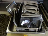 Insert with 1/6 Size Stainless Lids