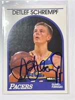 DETLEF SCHREMPF AUTOGRAPH