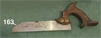 Fine HENRY Disston 7 1/2-inch patternmaker's saw