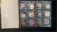 1963-P&D Silver UNC Mint Set w/ Envelope (no