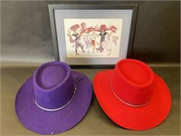 Mpressions Art Print &Dorfman Pacific Small Hats