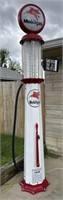 Vintage style Mobilgas fuel pump