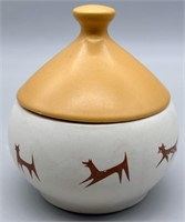 Vintage McCoy Pottery UpJohn Unipet Treat Bowl