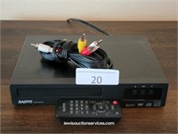 Sanyo FWDP105F DVD Plater w/ Remote