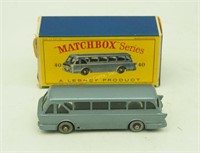 Vtg Matchbox 40 Long Distance Coach W/ Box Toy Car