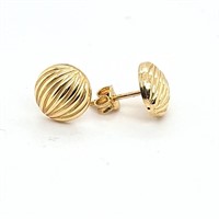 14KT Yellow Gold Earrings