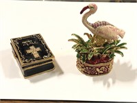 Lot of Two Small Trinket Boxes