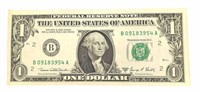 Federal Reserve Misprinted Note