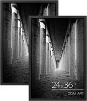 ART 24x36 Poster Frame Black 2 Pack