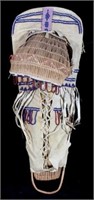 Paiute Beaded Doll Child's Papoose c. 1900-1930