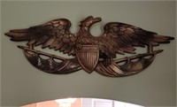 Vintage Turner eagle wall plaque