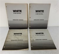 4 White Operators Manuals,4-150,180,210