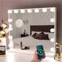 Mirror with Dimmable Bulbs