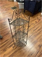 Metal Collapsable Corner Plant Stand