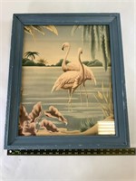 Mid Century Turner Flamingo Print