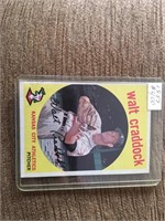 1959 Topps Baseball card