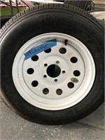 205/75/15 Trailer Tire and Wheel