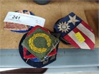 (9) Military Patches