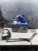 Electric chainsaw sharpener running condition,
