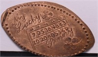 1963 ENLONGATED PENNY LUCKY