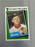 Topps Stan Musial Cardinals Card